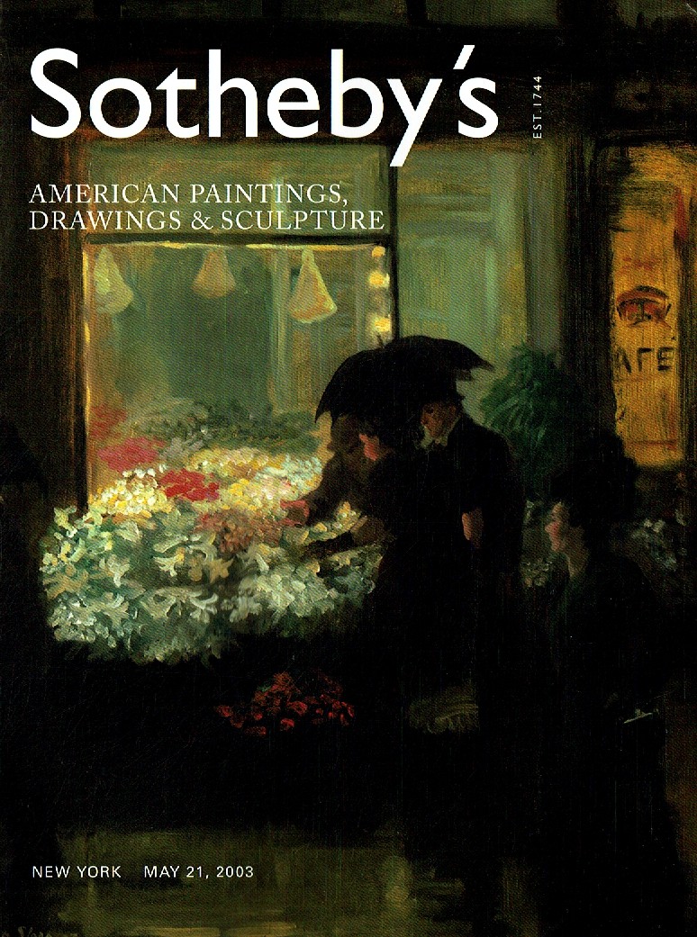 Sothebys May 2003 American Paintings, Drawings and Sculpture (Digital Only)