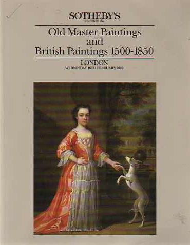 Sothebys February 1989 Old Master & British Paintings 1500 - 1850 (Digital Only