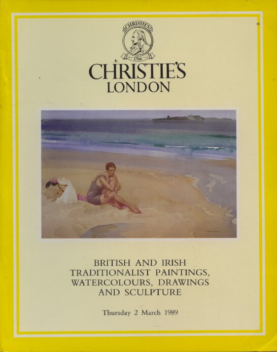 Christies March 1989 British & Irish Traditionalist Paintings, W (Digital Only)