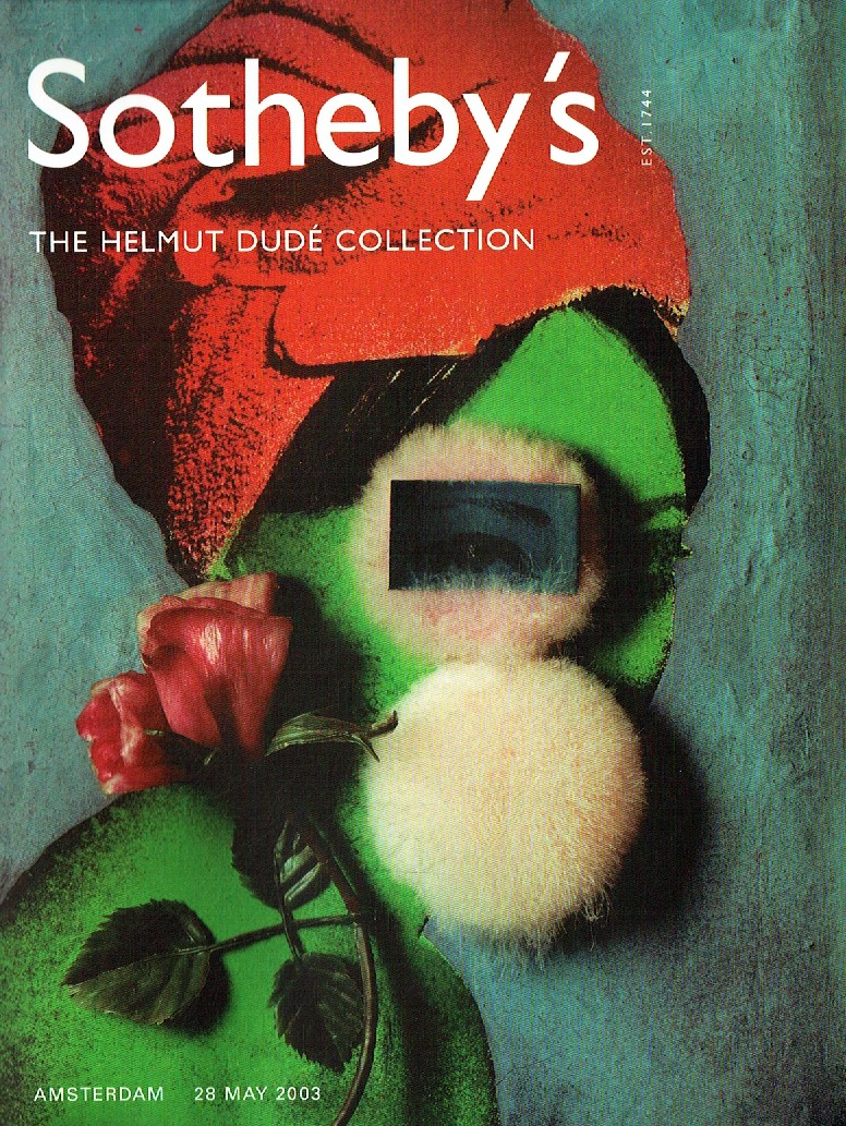 Sothebys May 2003 The Helmut Dude Collection (Digital Only)