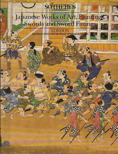 Sothebys March 1989 Japanese works of Art, Paintings, Swor (Digital Only)