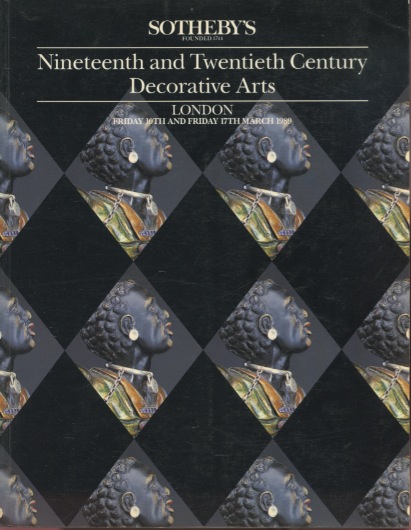 Sothebys March 1989 Nineteenth & Twentieth Century Decorative Art (Digital Only