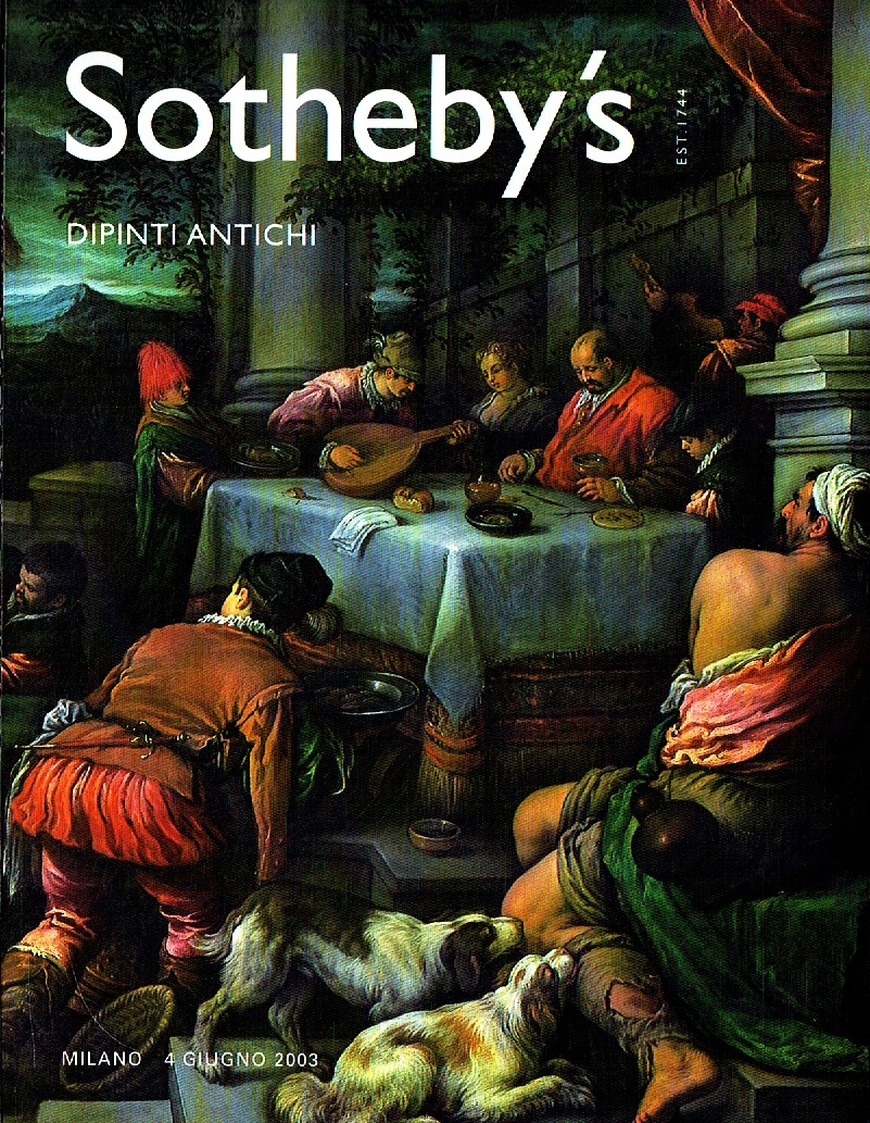 Sothebys June 2003 Old Master Paintings (Digital Only)