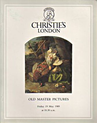 Christies May 1989 Old Master Pictures (Digital Only)