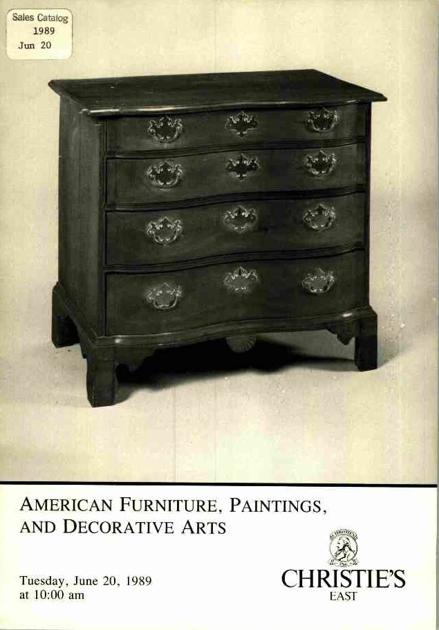 Christies June 1989 American Furniture, Paintings & Decorative A (Digital Only)