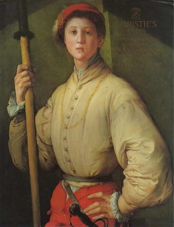 Christies May 1989 An Important Painting by Pontormo from the Co (Digital Only)