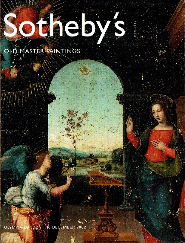 Sothebys December 2002 Old Master Paintings (Digital Only)