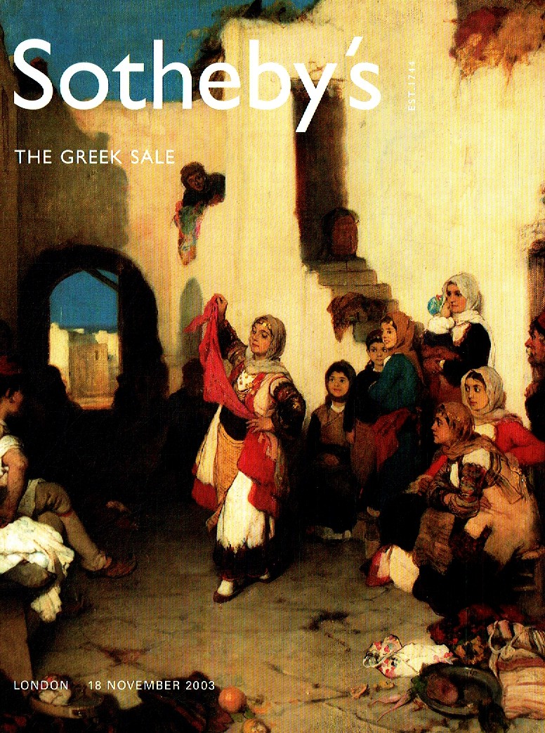 Sothebys November 2003 The Greek Sale (Digital Only)