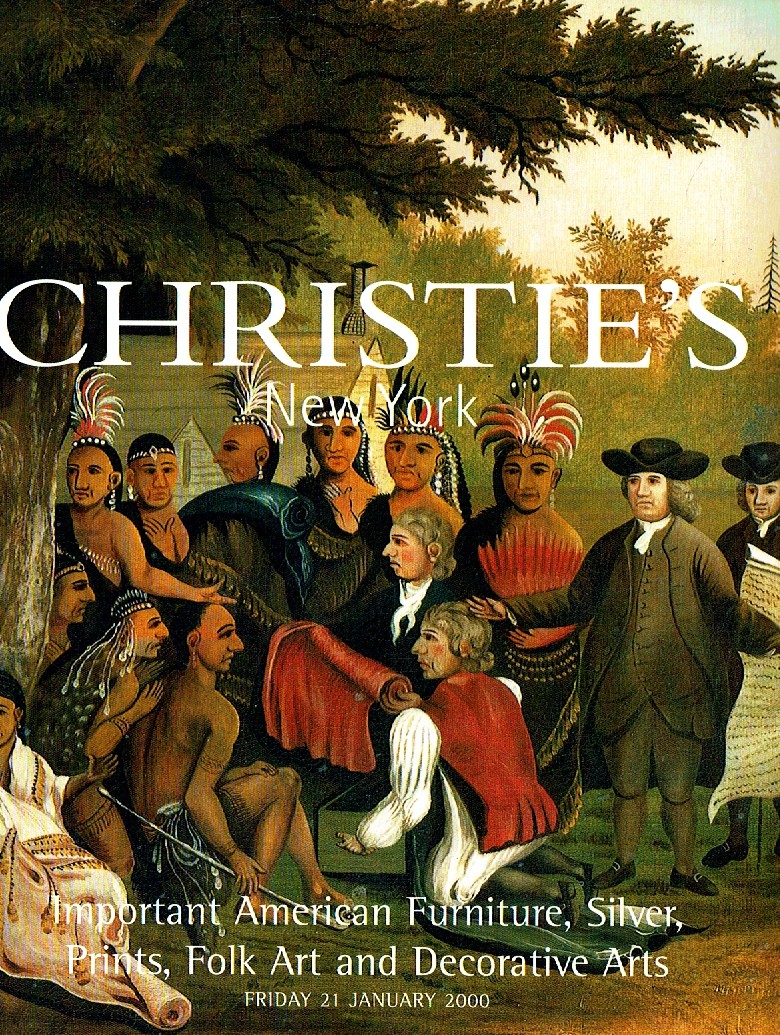 Christies January 2000 Important American Furniture, Folk Art & (Digital Only)