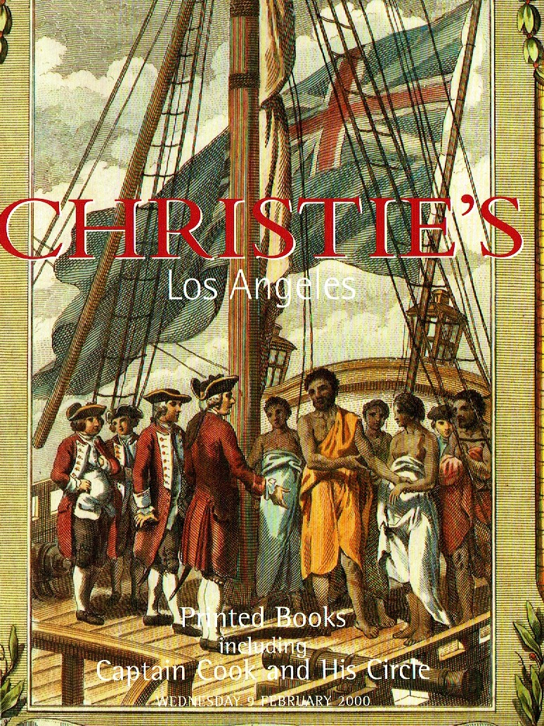 Christies February 2000 Printed Books Includuing Captain Cook an (Digital Only)