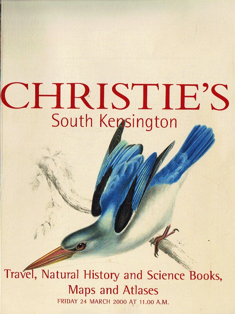 Christies March 2000 Travel, Natural History and Science Books, (Digital Only)