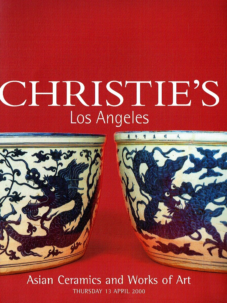 Christies April 2000 Asian Ceramics & Works of Art (Digital Only)