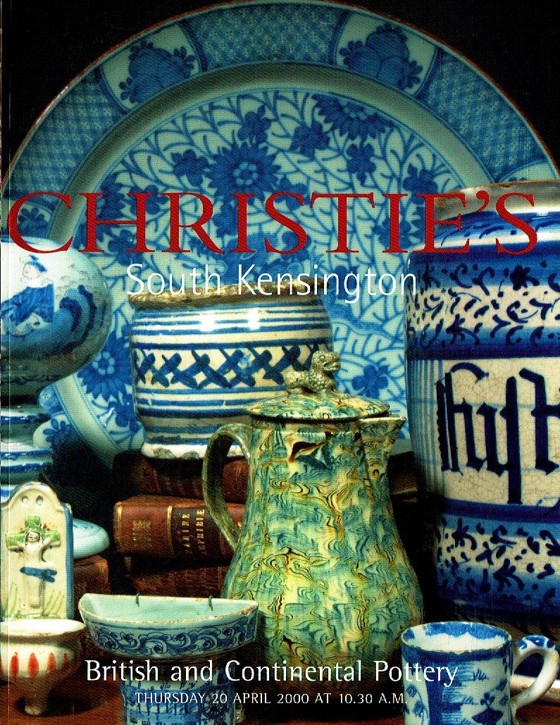 Christies April 2000 British & Continental Pottery (Digital Only)