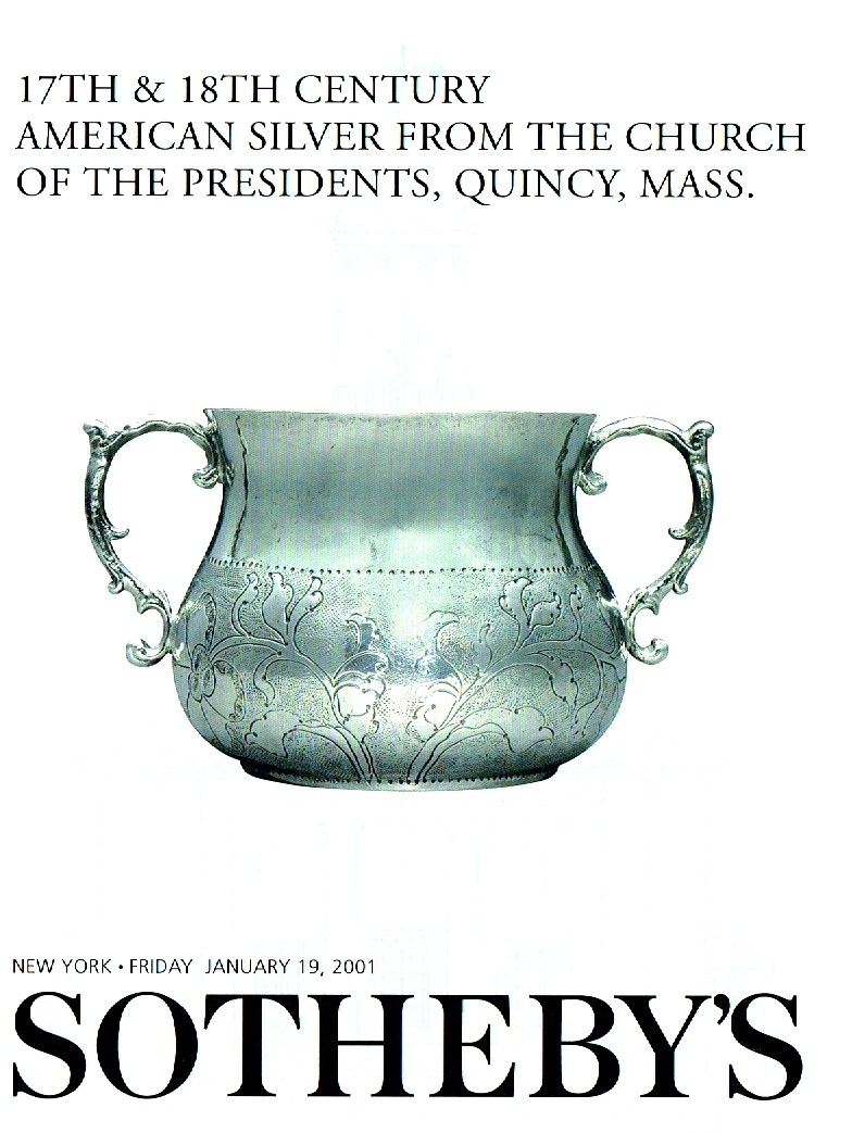 Sothebys January 2001 17th & 18th Century American Silver from th (Digital Only