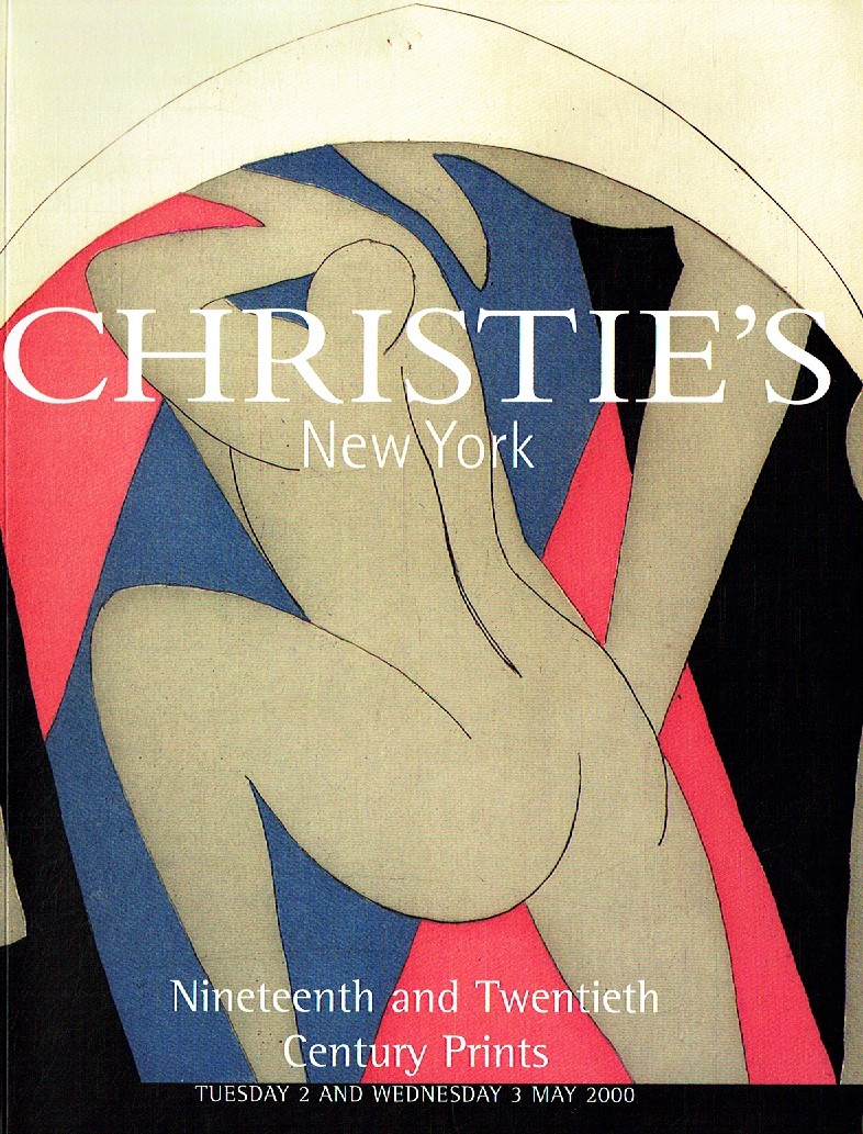 Christies May 2000 Nineteenth and Twentieth Century Prints (Digital Only)