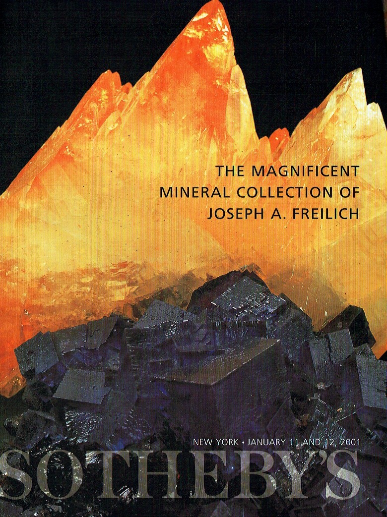 Sothebys & 12th January 2001 The Magnificent Mineral Collection o (Digital Only