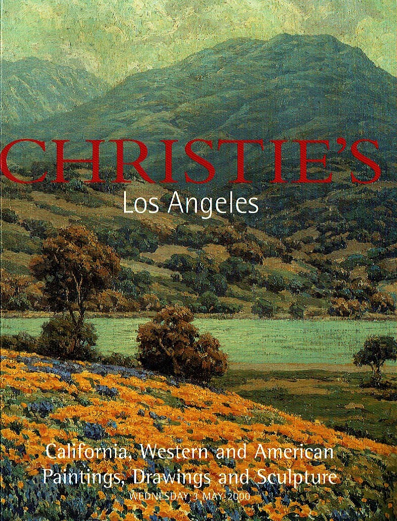 Christies May 2000 California, Western, American Paintings, Draw (Digital Only)