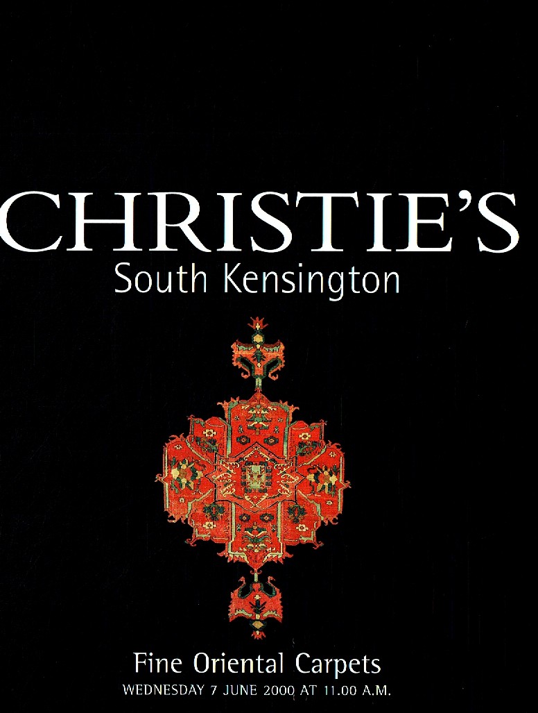 Christies June 2000 Fine Oriental Carpets (Digital Only)