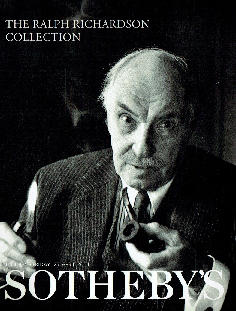 Sothebys April 2001 The Ralph Richardson Collection (Digital Only)