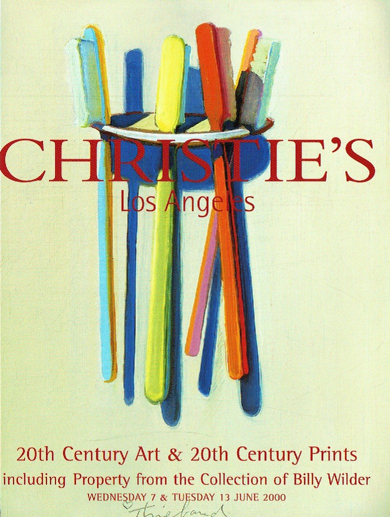 Christies June 2000 Twentieth Century Art and Twentieth (Digital Only)