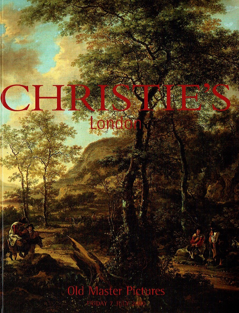 Christies July 2000 Old Masters Pictures?????????????? (Digital Only)