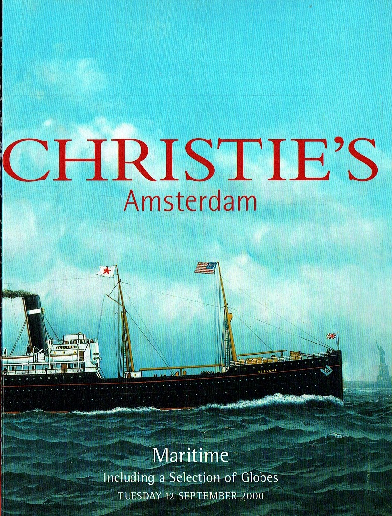 Christies September 2000 Maritime, including a Selection of Glob (Digital Only)