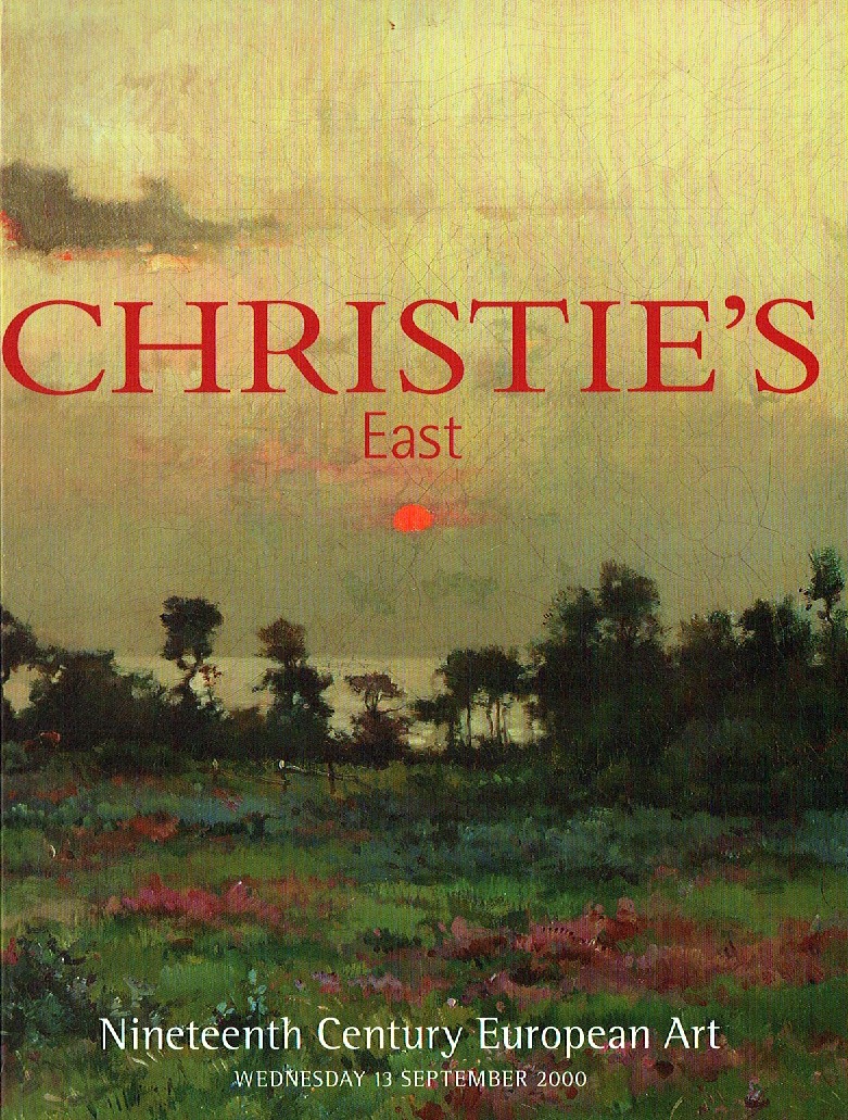 Christies September 2000 19th Century European Art (Digital Only)