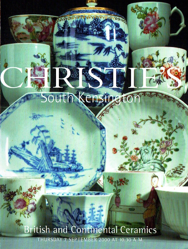 Christies September 2000 British and Continental Ceramics (Digital Only)