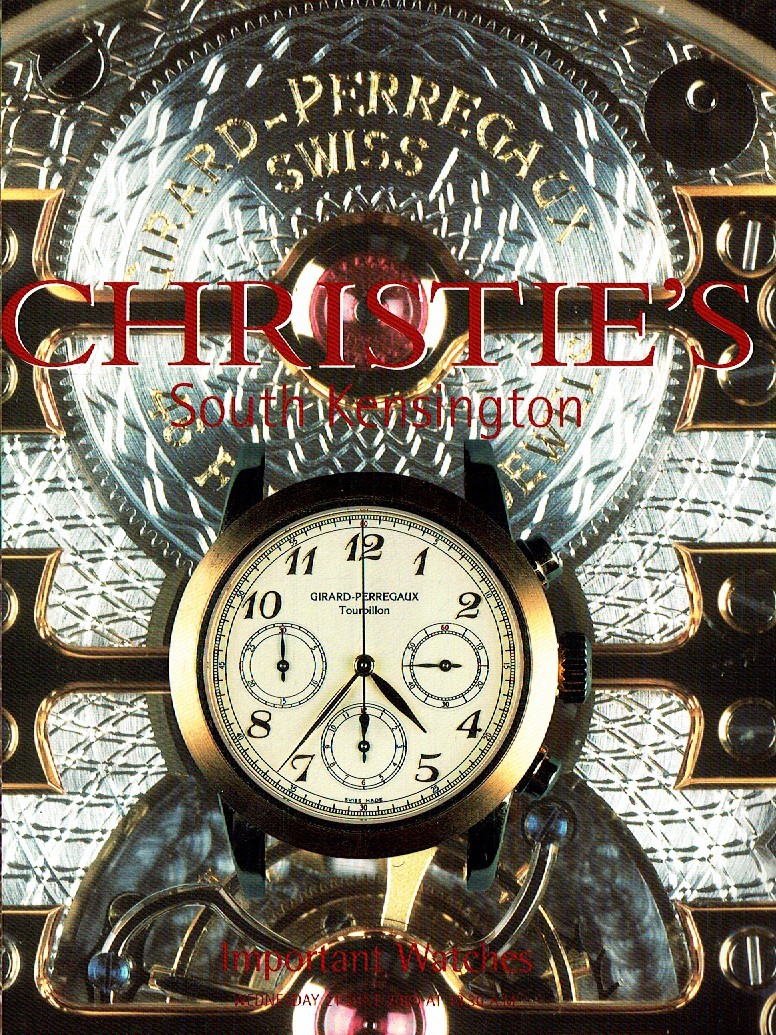 Christies June 2000 Important Watches (Digital Only)