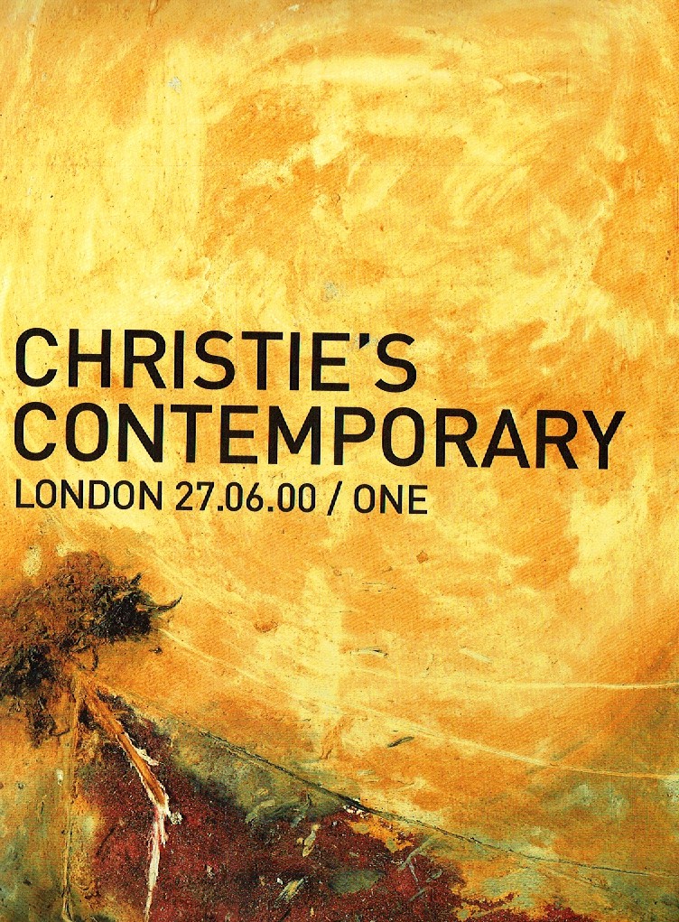 Christies June 2000 Contemporary Art One (Digital Only)