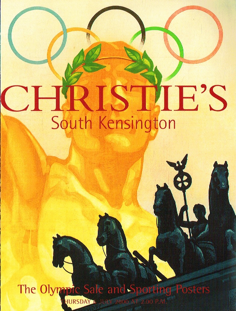 Christies July 2000 The Olympic Sale and Sporting Posters (Digital Only)