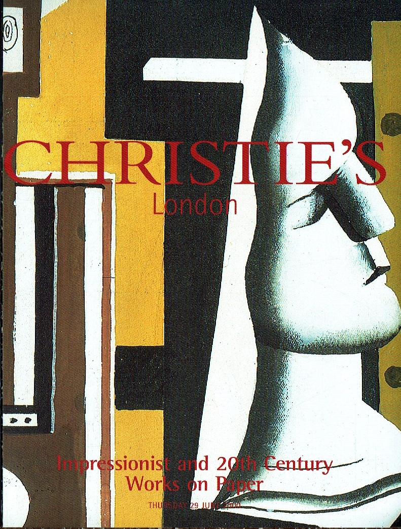 Christies June 2000 Impressionist and 20th Century Works on Paper (Digital Only)