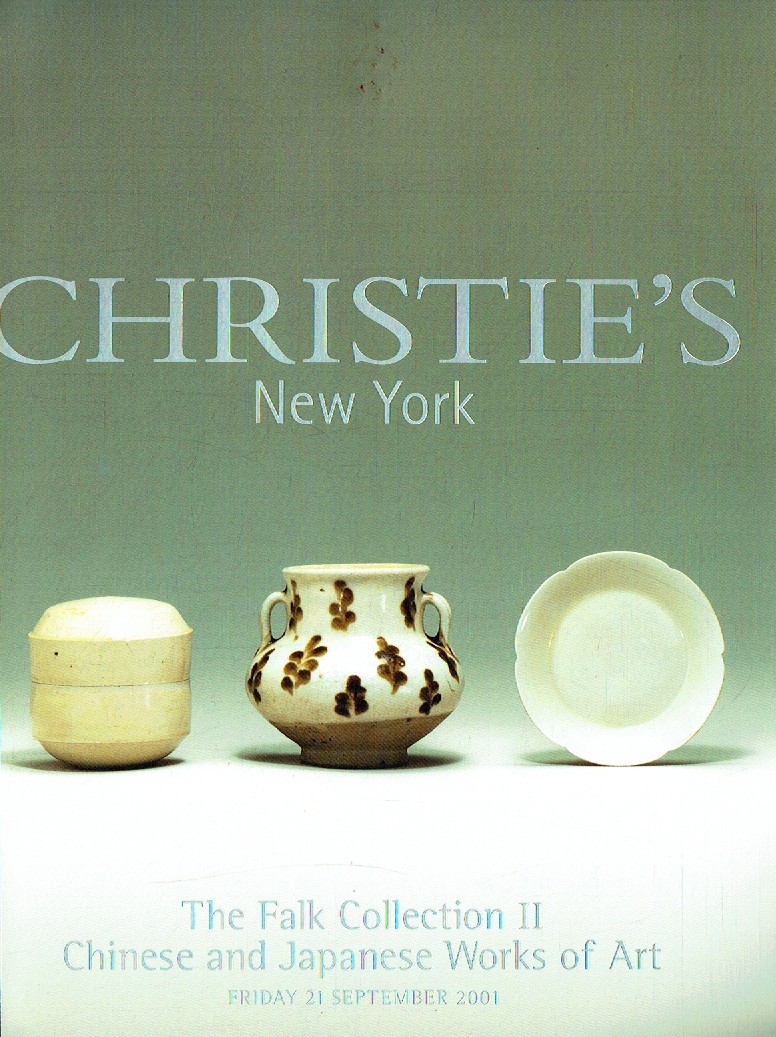 Christies September 2001 The Falk Collection Part II Chinese & J (Digital Only)