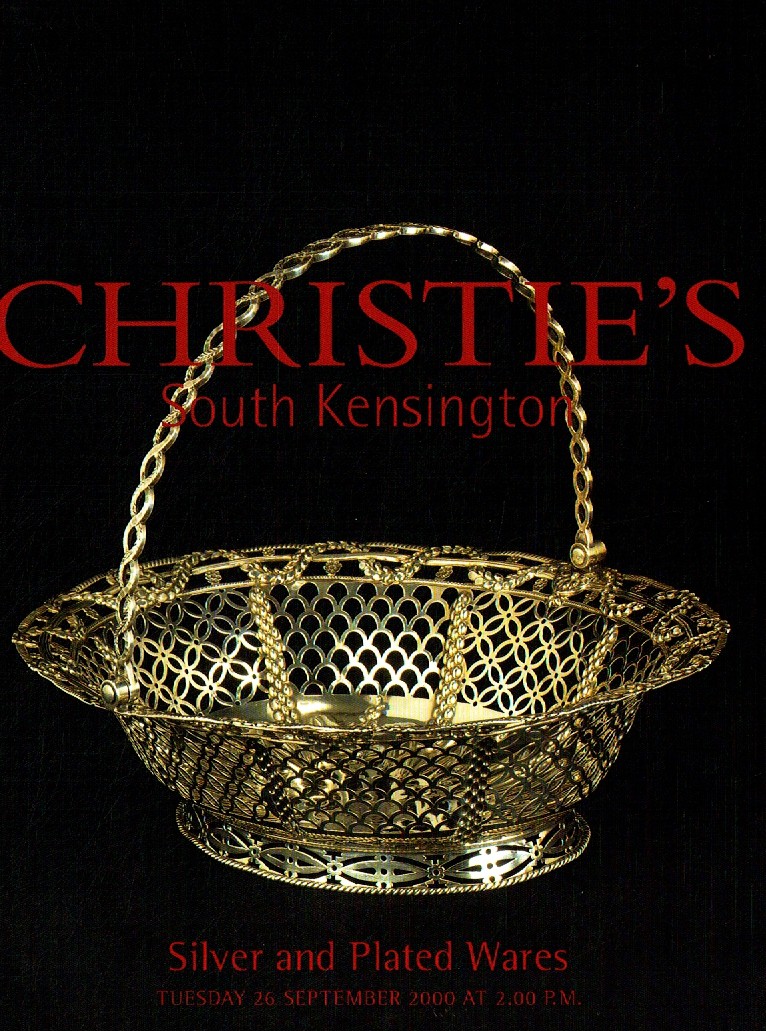 Christies September 2000 Silver and Plated Wares (Digital Only)