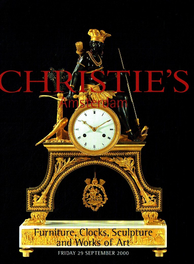 Christies September 2000 Furniture, Clocks, Sculpture and Works (Digital Only)