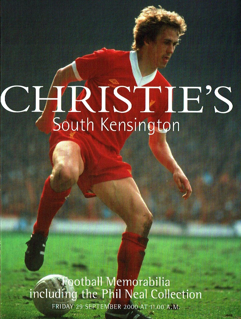 Christies September 2000 Football Memorabilia including the Phil (Digital Only)