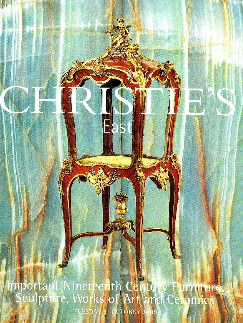 Christies October 2000 Important Nineteenth Century Furniture, S (Digital Only)