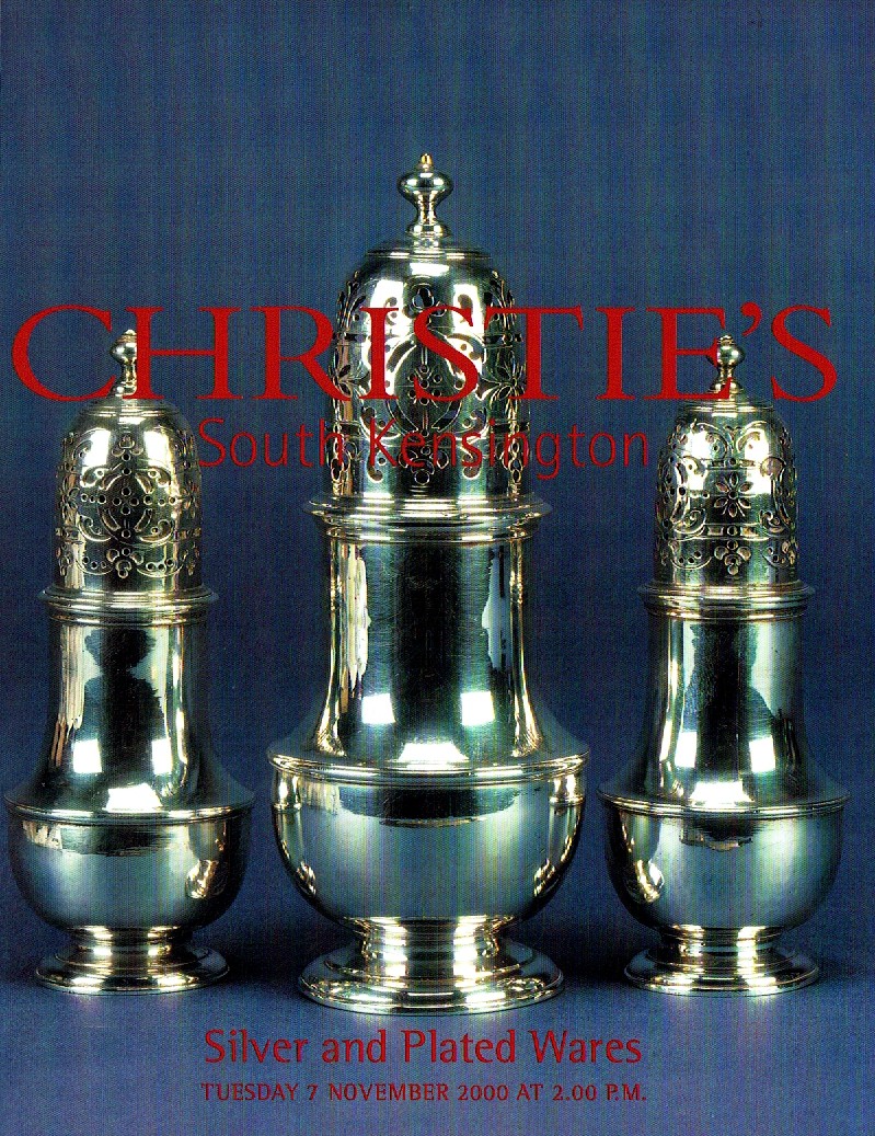 Christies November 2000 Silver and Plated Wares (Digital Only)