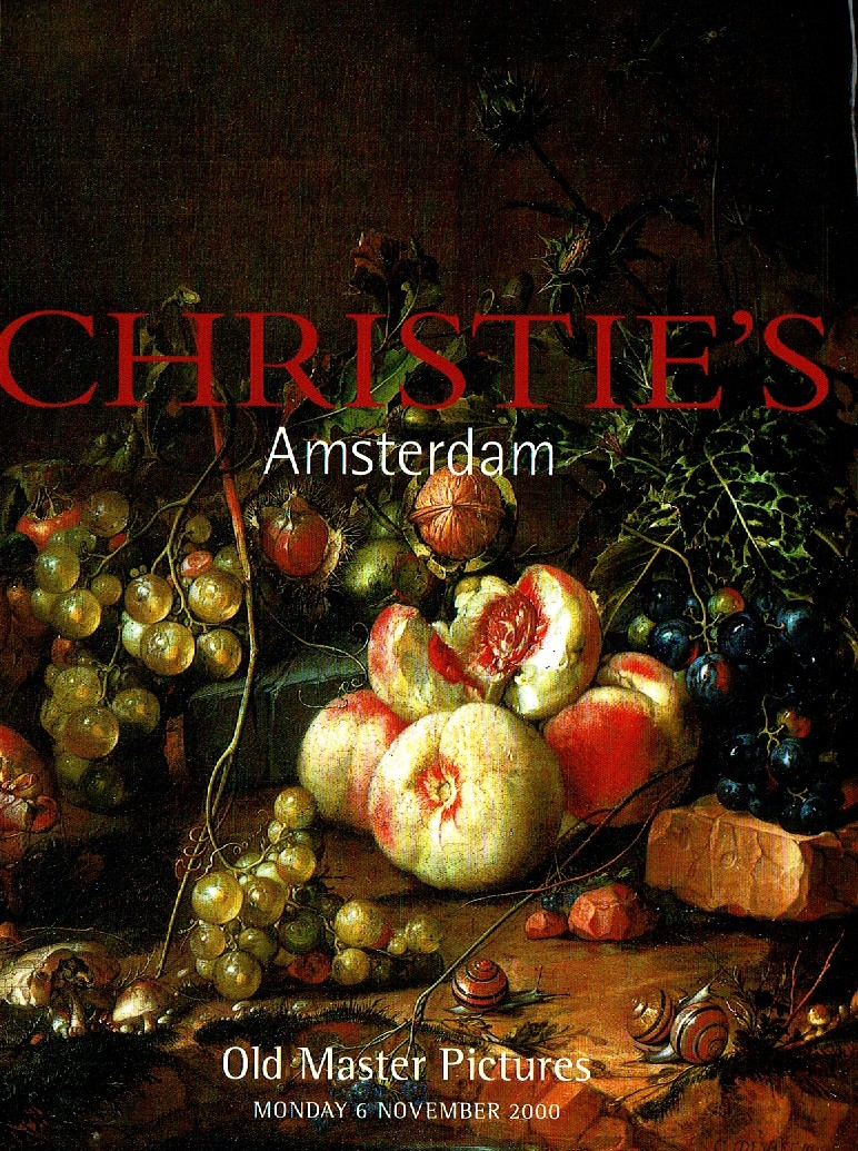 Christies November 2000 Old Master Pictures (Digital Only)