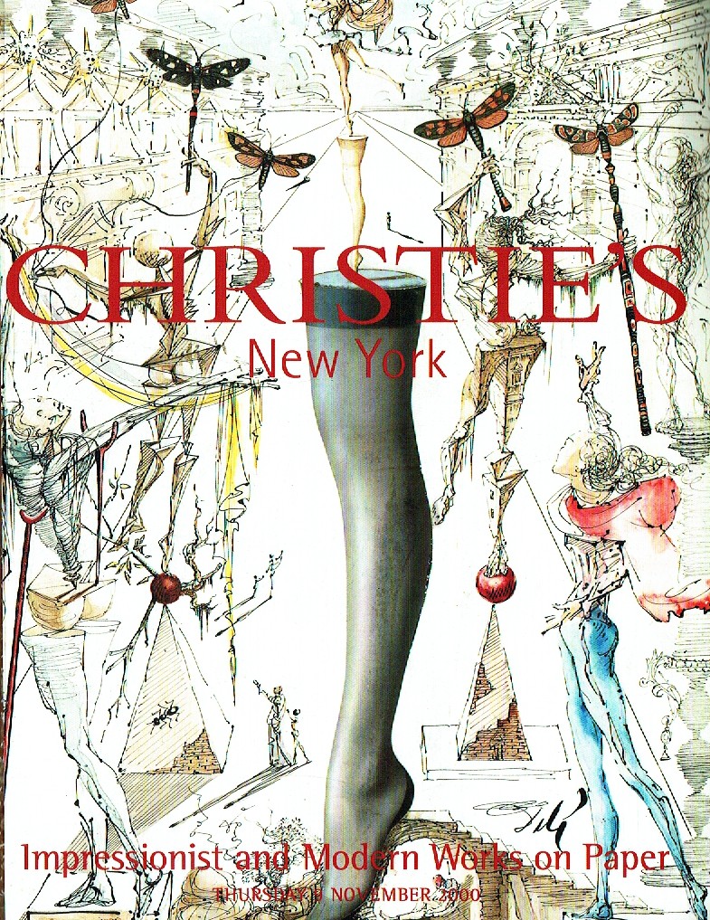 Christies November 2000 Impressionist and Modern Works on Paper (Digital Only)