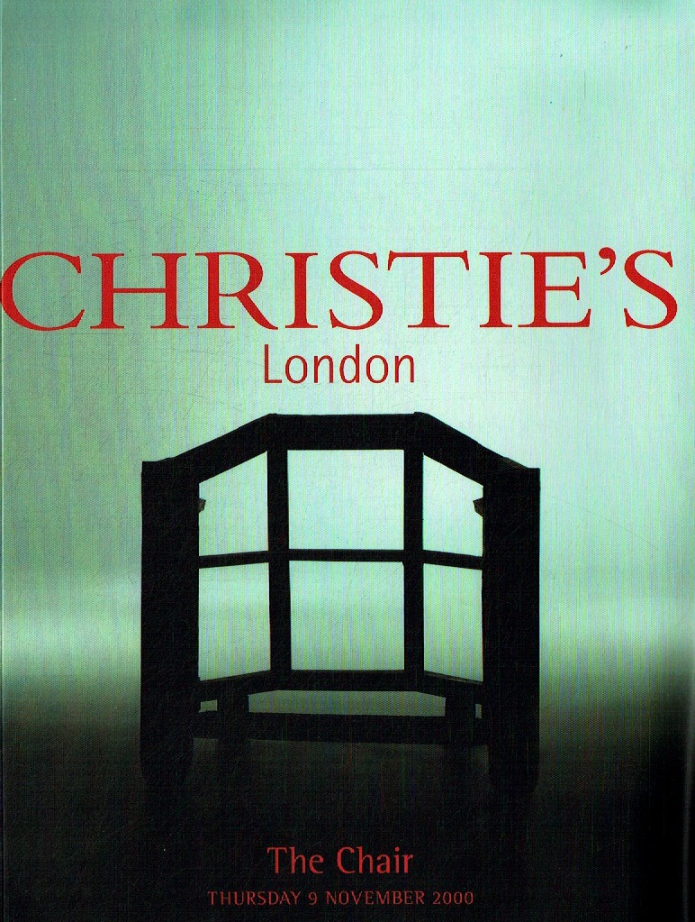 Christies November 2000 The Chair (Digital Only)