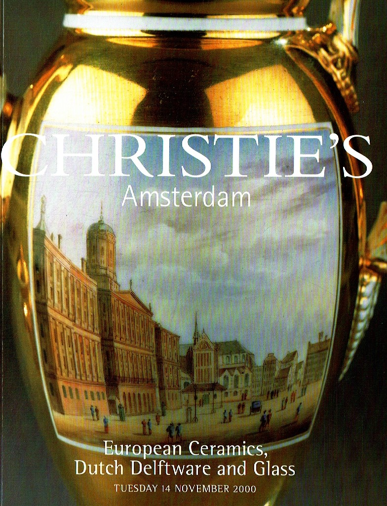 Christies November 2000 European Ceramics, Dutch Delftware and G (Digital Only)