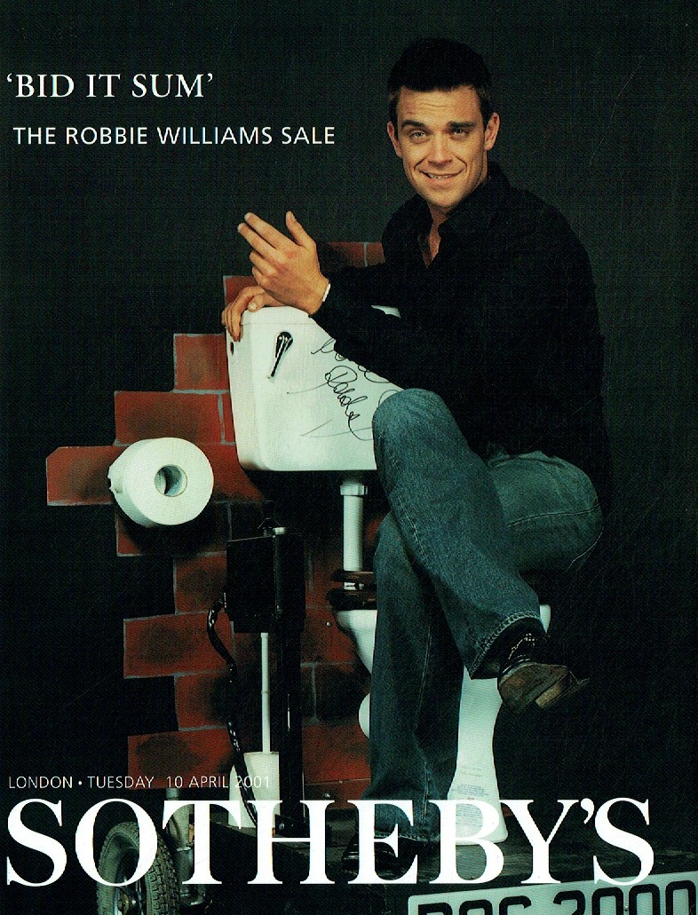 Sothebys April 2001 Bid it Sum The Robbie Williams Sale (Digital Only)