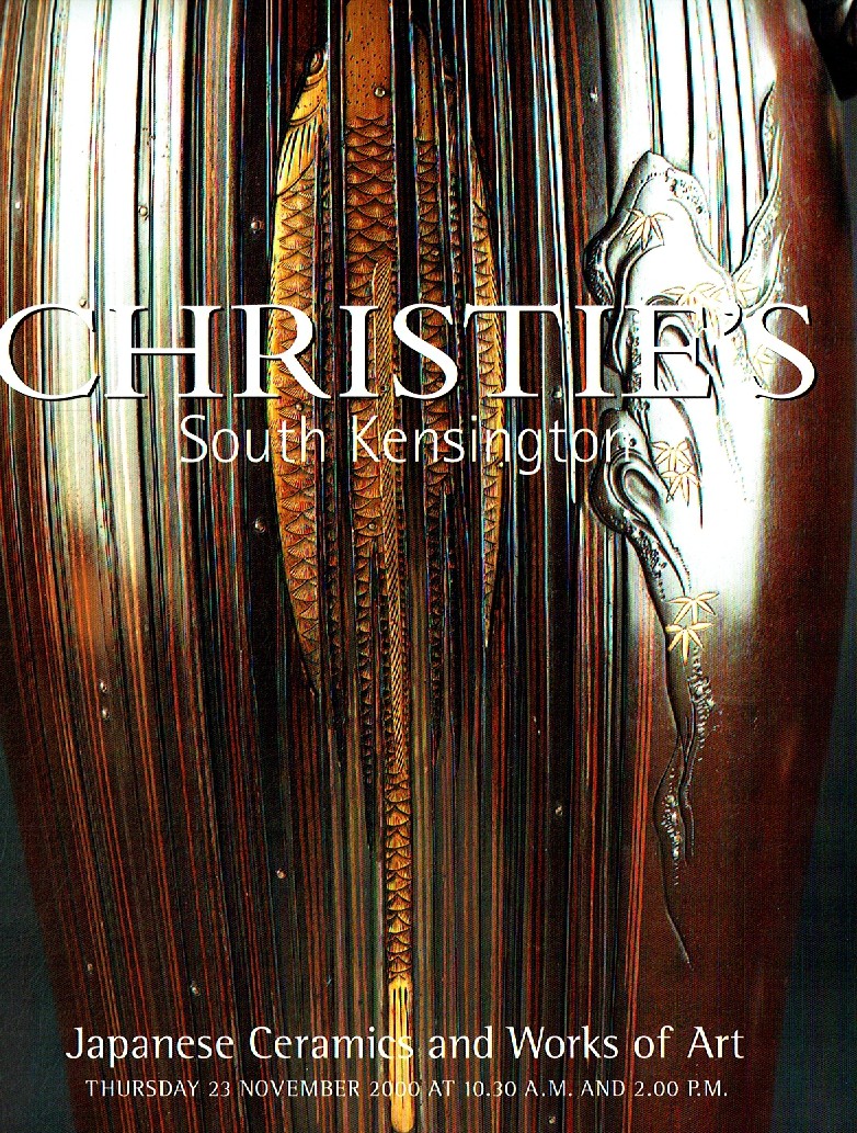 Christies November 2000 Japanese Ceramics and Works of Art (Digital Only)