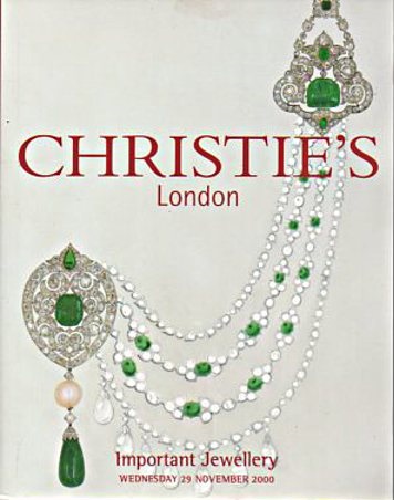 Christies November 2000 Important Jewellery (Digital Only)