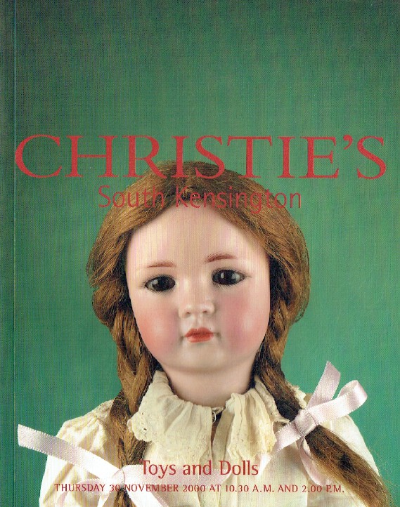 Christies November 2000 Toys and Dolls (Digital Only)