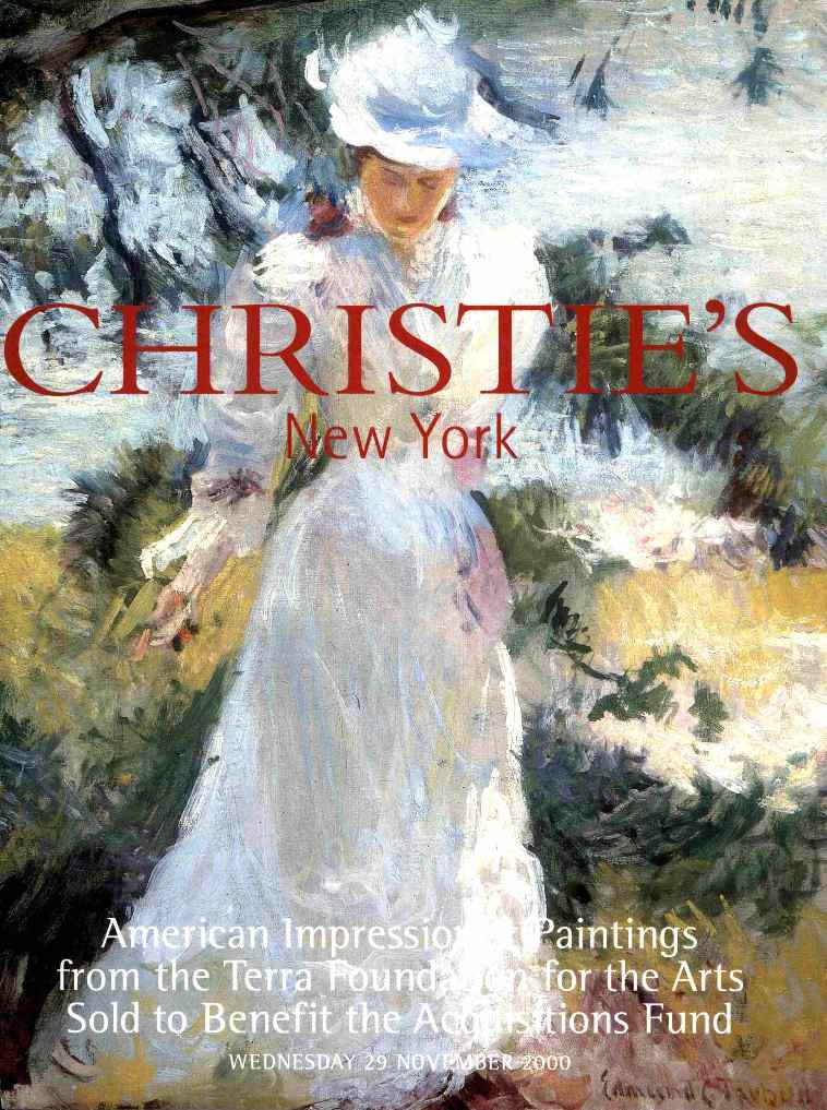 Christies November 2000 American Impressionist Paintings from Th (Digital Only)