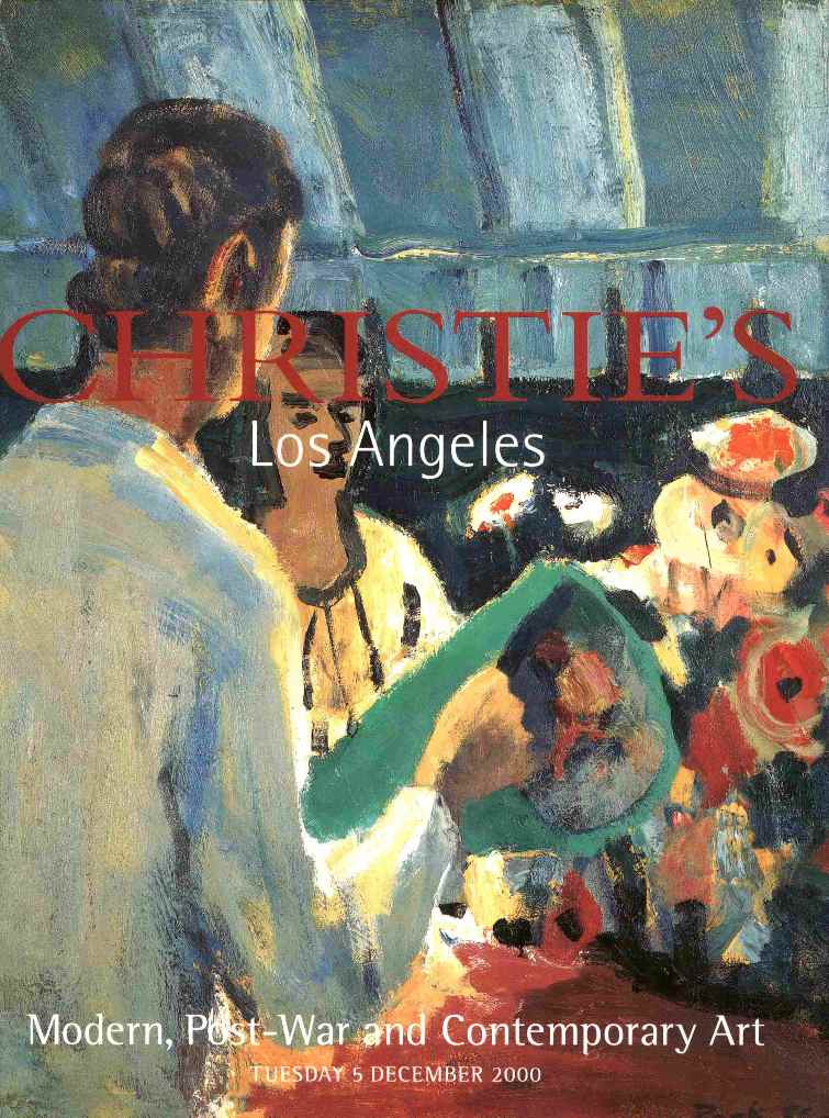 Christies December 2000 Modern, Post-War and Contemporary Art (Digital Only)