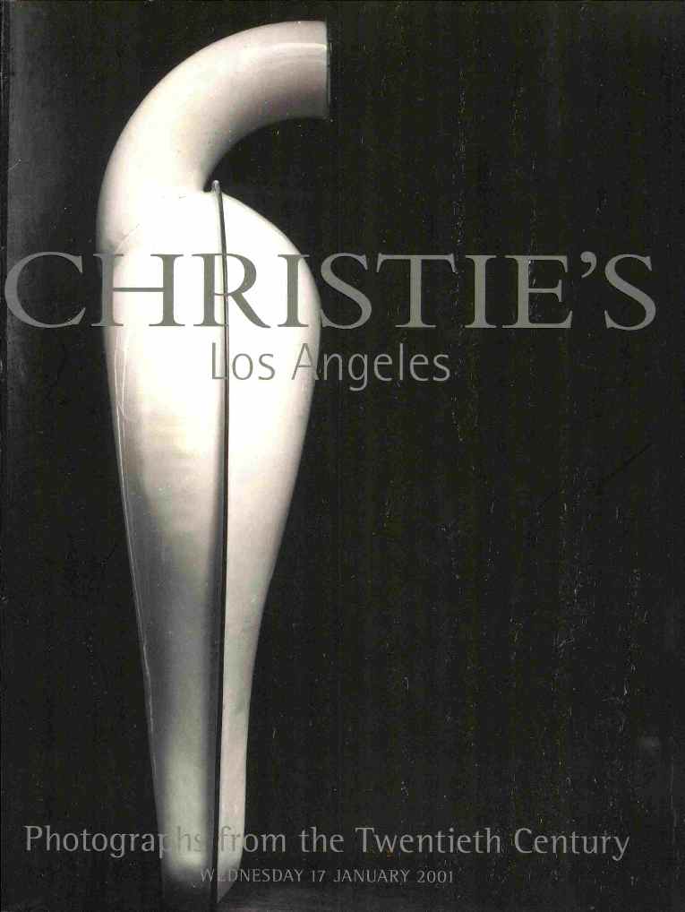 Christies January 2001 Photographs from the Twentieth Century (Digital Only)