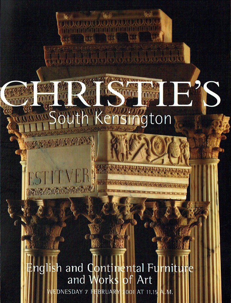 Christies February 2001 English and Continental Furniture and Wo (Digital Only)